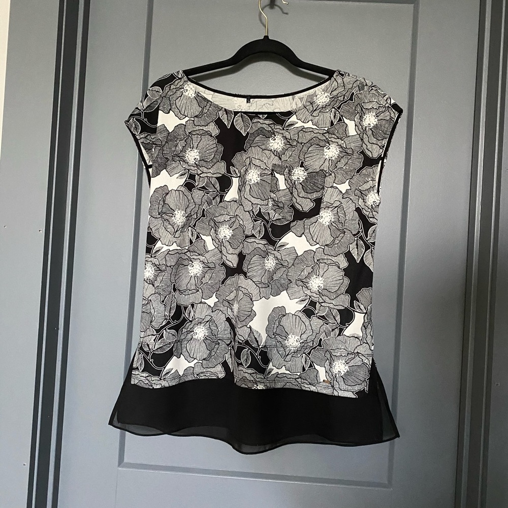 Floral dress blouse
